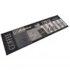 vidaXL Tapis de cuisine lavable impression café noir 45x150 cm velours