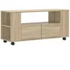 vidaXL Meubles TV chêne sonoma 102x34,5x43 cm bois d'ingénierie