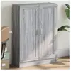 vidaXL Bibliothèque sonoma gris 82,5x30,5x115 cm bois d'ingénierie