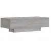 vidaXL Table basse sonoma gris 100x49,5x31 cm bois d'ingénierie