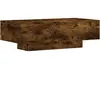 vidaXL Table basse chêne fumé 100x49,5x31 cm bois d'ingénierie