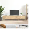 vidaXL Meuble TV chêne sonoma 150x36x30 cm bois d'ingénierie