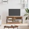 Jinlefu - Meuble tv chêne sonoma 100x35x45 cm bois d'ingénierie vidaXL