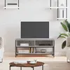 vidaXL Meuble TV sonoma gris 100x35x45 cm bois d'ingénierie