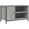 vidaXL Meuble TV Sonoma gris 80x40x50 cm Bois d'ingénierie