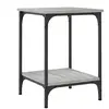 vidaXL Table basse sonoma gris 40x40x55 cm bois d'ingénierie