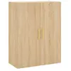 vidaXL Armoire murale chêne sonoma 69,5x34x90 cm