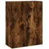 vidaXL Vidaxl Armoire Murale Chêne Fumé 69,5x34x90 Cm