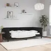 vidaXL Lit de repos noir 100x200 cm velours