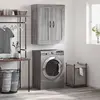 vidaXL Armoire murale sonoma gris 69,5x34x90 cm bois d'ingénierie