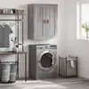vidaXL Armoire murale sonoma gris 69,5x34x90 cm bois d'ingénierie