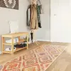 vidaXL Tapis lavable multicolore 80x300 cm antidérapant