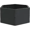 vidaXL Jardinières de jardin 2 pcs anthracite PP