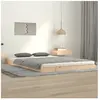 vidaXL Cadre de lit 120x200 cm bois de pin massif