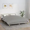 vidaXL Couverture lestée Gris 200x225 cm 13 kg Tissu