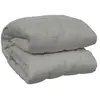 vidaXL Couverture lestée Gris 235x290 cm 15 kg Tissu