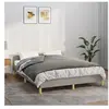 vidaXL Couverture lestée avec housse Gris 138x200 cm 6 kg Tissu