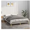 vidaXL Couverture lestée avec housse Gris 138x200 cm 10 kg Tissu
