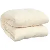 vidaXL Couverture lestée Crème clair 200x200 cm 13 kg Tissu
