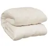 vidaXL Couverture lestée Crème clair 220x235 cm 11 kg Tissu