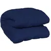 vidaXL Couverture lestée Bleu 220x235 cm 15 kg Tissu