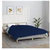 vidaXL Couverture lestée Bleu 200x225 cm 9 kg Tissu