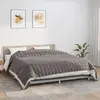 vidaXL Couverture lestée Gris 235x290 cm 15 kg Tissu