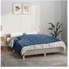vidaXL Couverture lestée Bleu 138x200 cm 10 kg Tissu