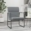 vidaXL Fauteuil lounge gris clair 55x64x80 cm Tissu