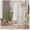 vidaXL Miroir sur pied blanc 34x37x146 cm