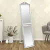 vidaXL Miroir sur pied Argenté 50x200 cm
