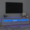 VIDAXL Tv-meubel met LED-verlichting 180x35x40 cm grijs sonoma eiken3152760