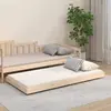 vidaXL Vidaxl Cadre De Lit Sans Matelas 90x190 Cm Bois De Pin Massif