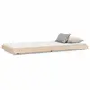 vidaXL Cadre de lit 100x200 cm bois de pin massif
