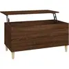 vidaXL Table basse Chêne marron 90x44,5x45 cm Bois d'ingénierie