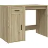 vidaXL Bureau Chêne sonoma 100x49x75 cm Bois d'ingénierie
