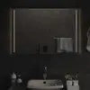 vidaXL Miroir de salle de bain LED 60x90 cm