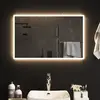Miroir de salle de bain LED 50x80 cm