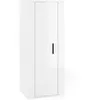 vidaXL Meuble TV mural Blanc brillant 40x34,5x100 cm