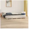 vidaXL Cadre de lit 160x200 cm bois de pin massif