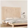 vidaXL Tête de lit murale 147x3x90 cm Bois massif de pin