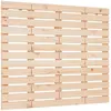 vidaXL Tête de lit murale 126x3x91,5 cm Bois massif de pin