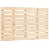 vidaXL Tête de lit murale 81x3x63 cm Bois massif de pin