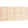 vidaXL Tête de lit murale 156x3x63 cm Bois massif de pin