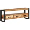 vidaXL Meuble TV 120x30x45 cm bois d'acacia massif