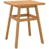 vidaXL Table d'appoint 45x45x60 cm bois massif d'acacia