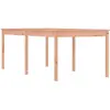vidaXL Table de jardin 203,5x100x76 cm bois massif de douglas