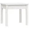 vidaXL Banc de jardin blanc 50x44x45 cm bois massif de pin