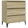 vidaXL Buffet Chêne sonoma 60x35x70 cm Bois d'ingénierie