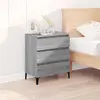 vidaXL Buffet Sonoma gris 60x35x70 cm Bois d'ingénierie